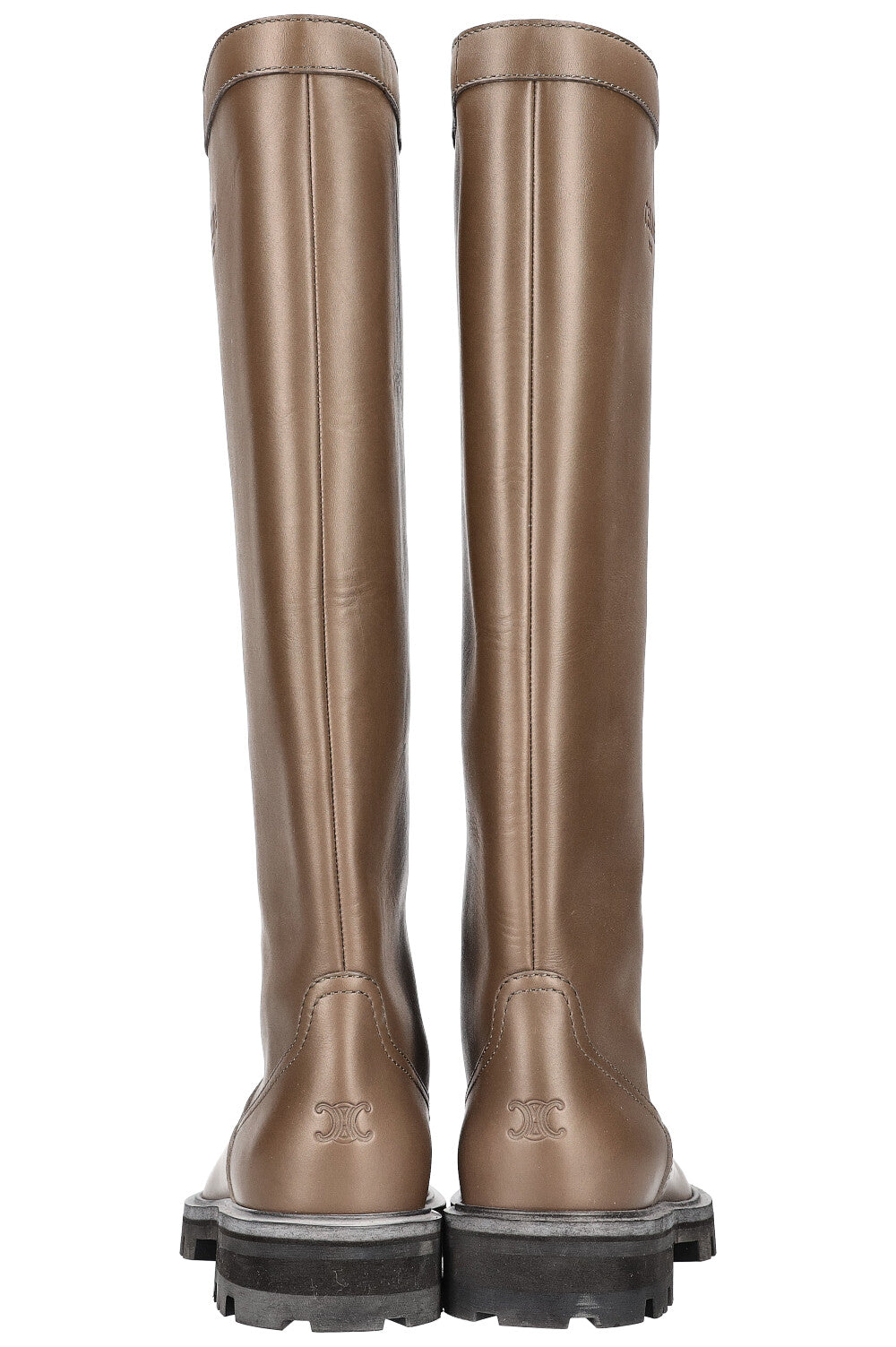 CELINE Riding Boots Khaki