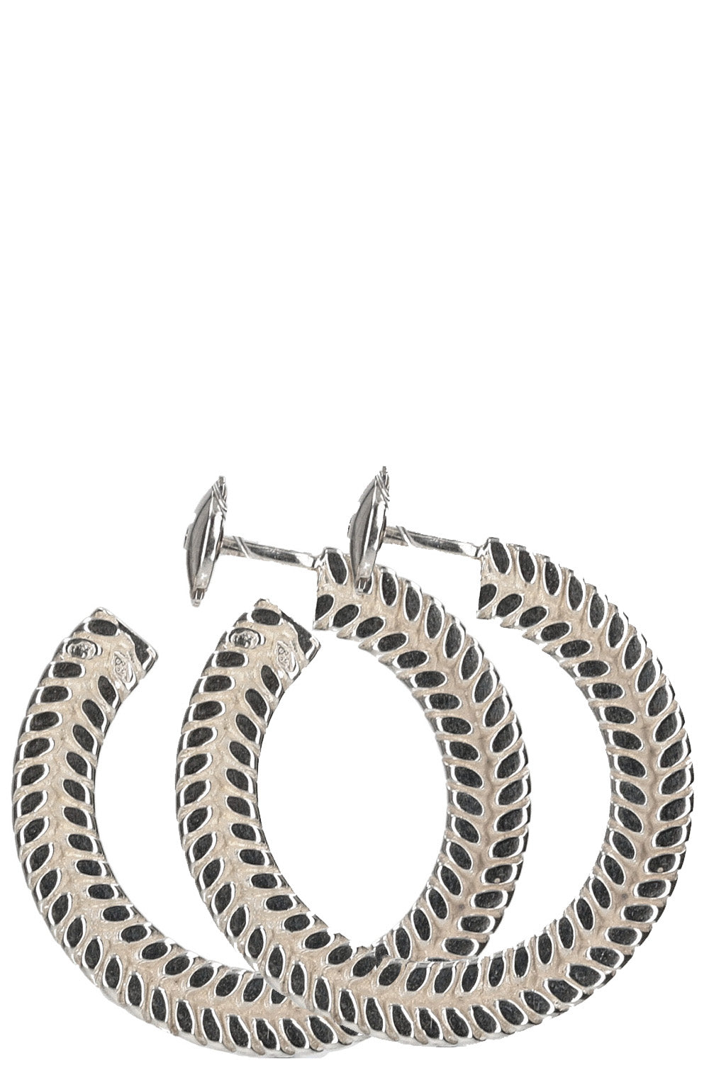 HERMÈS Odyssee Earrings Silver
