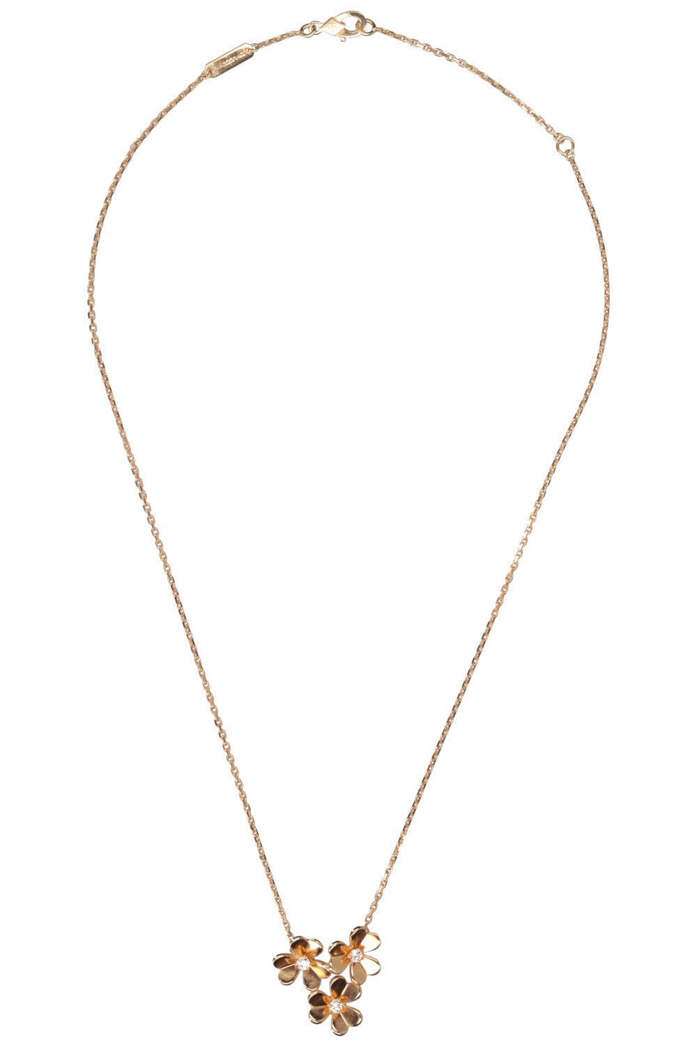 VAN CLEEF&ARPELS Frivole Necklace Gold