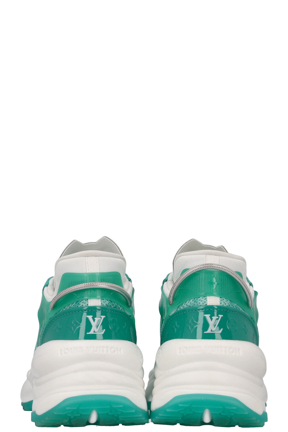 LOUIS VUITTON Run 55 Sneakers Turquoise