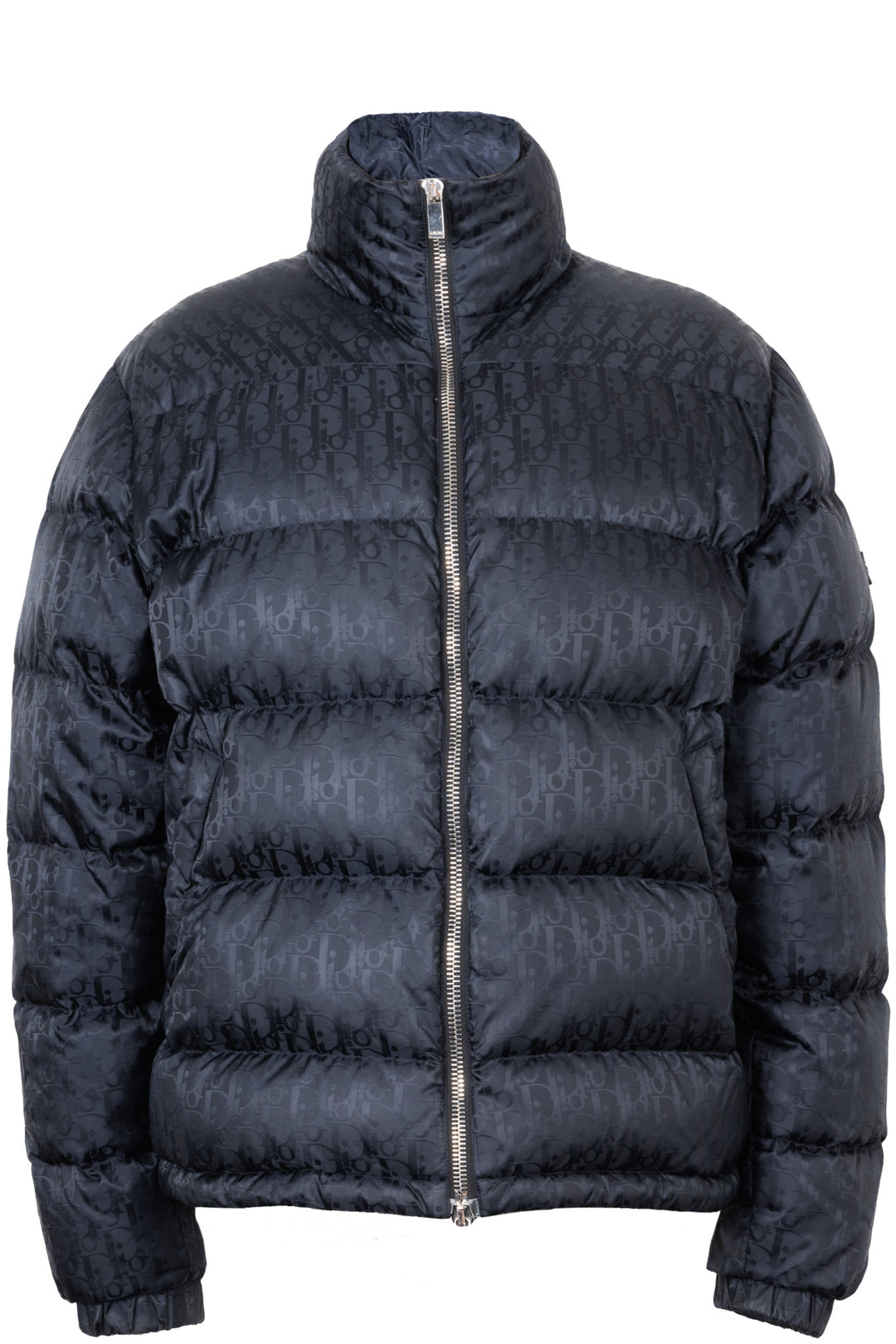 CHRISTIAN DIOR Oblique Down Jacket Black