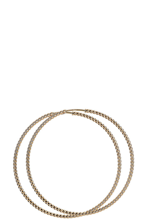 Créoles GUCCI Le Marché Des Merveilles en or 18 carats