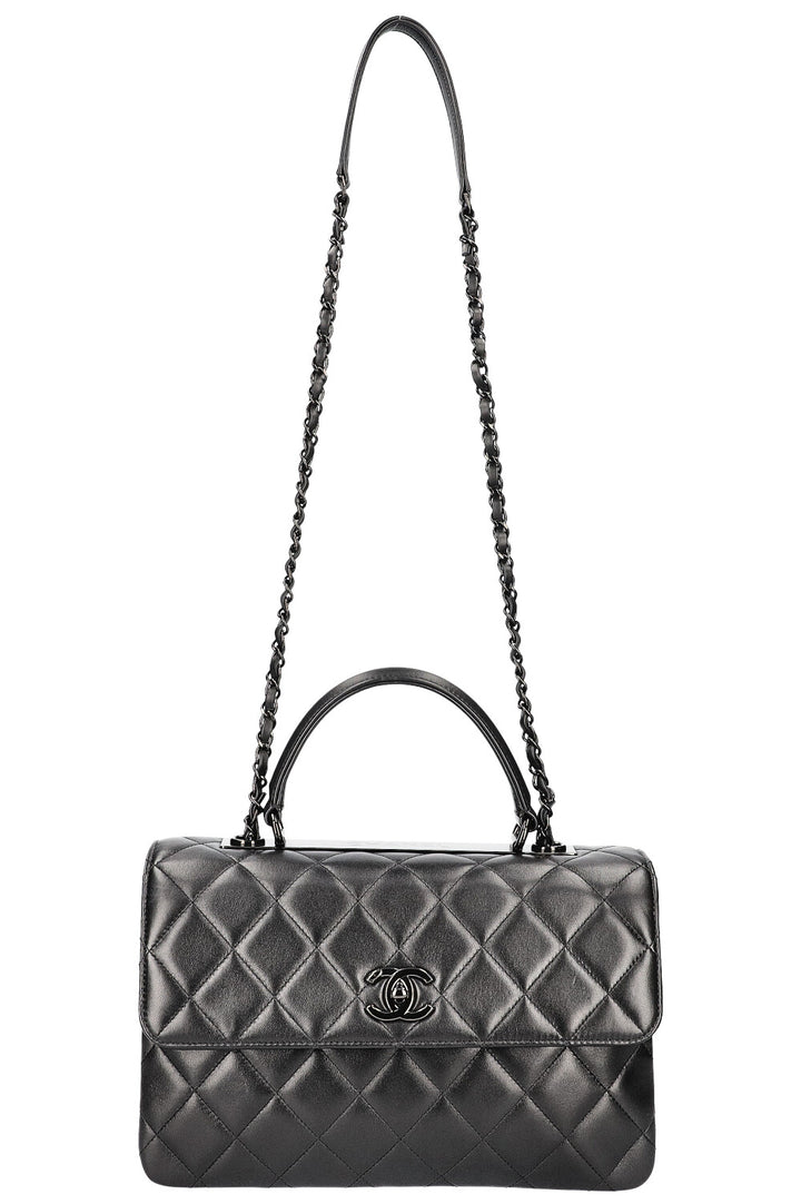 CHANEL Trendy CC Bag So Black