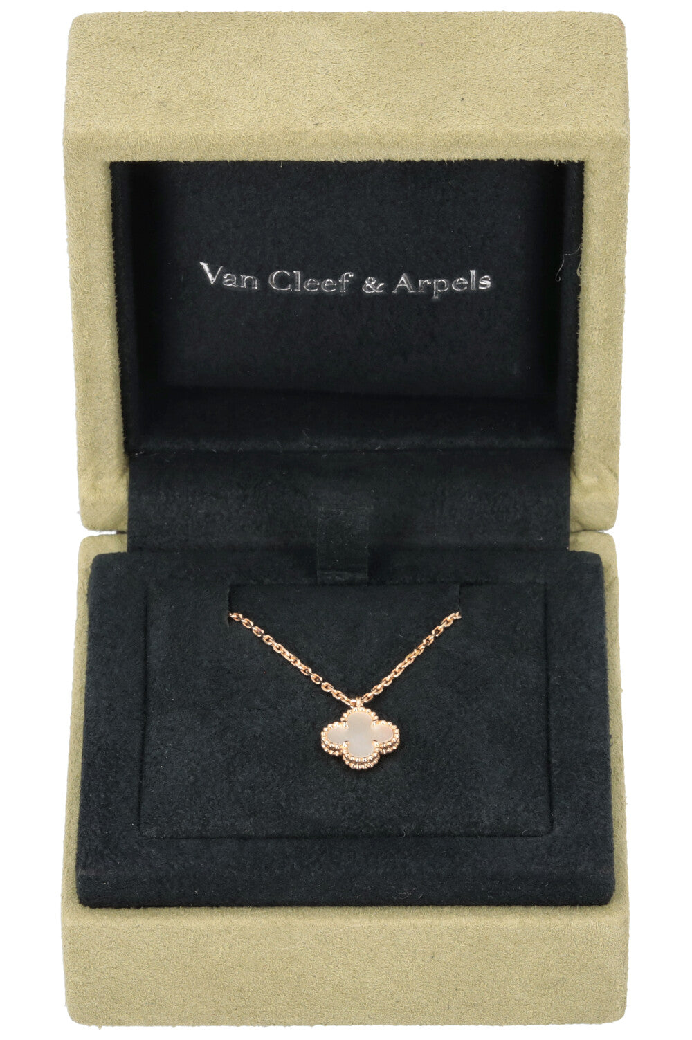 VAN CLEEF&ARPLES Alhambra Necklace Mother of Pearl