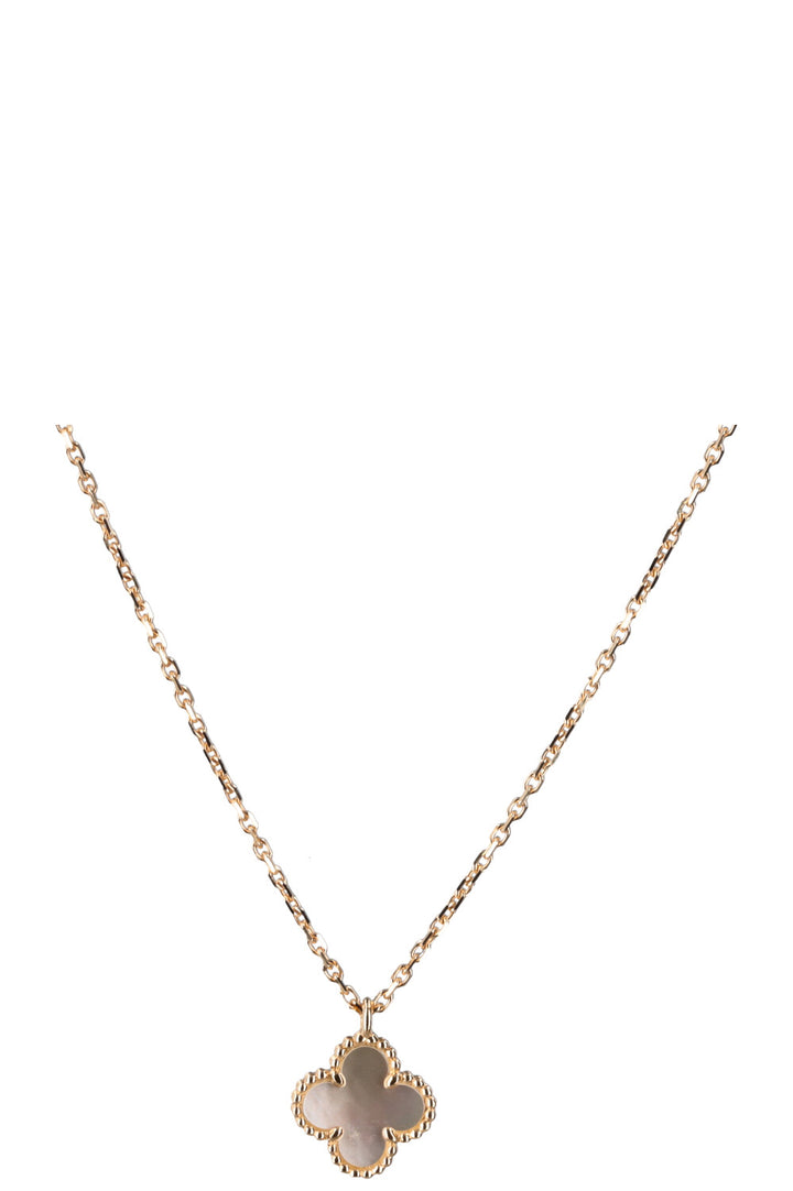 VAN CLEEF&ARPLES Alhambra Necklace Mother of Pearl