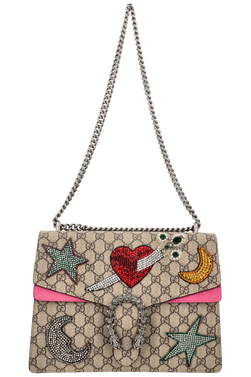 GUCCI Dionysus GG Bag Crystals