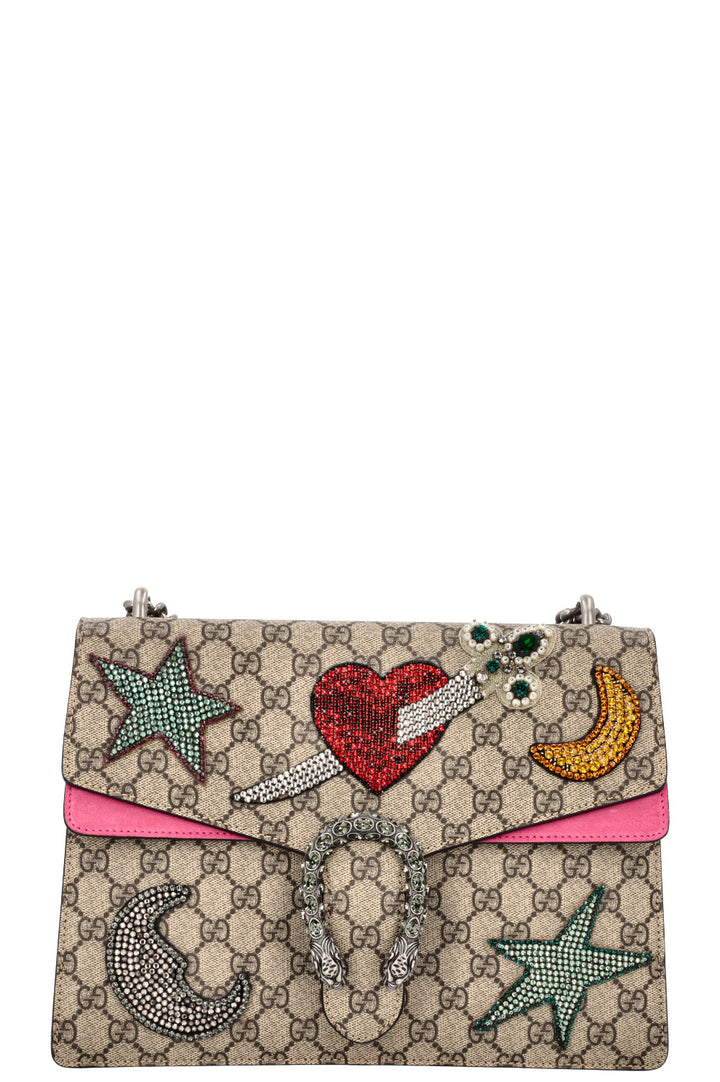 GUCCI Dionysus GG Bag Crystals