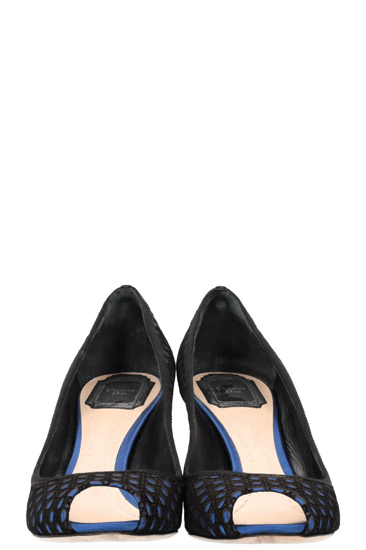 CHRISTIAN DIOR heels Black Blue