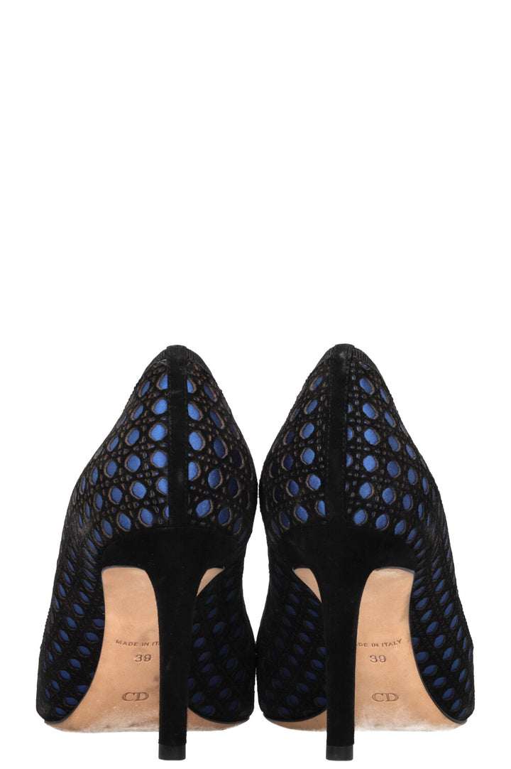 CHRISTIAN DIOR heels Black Blue