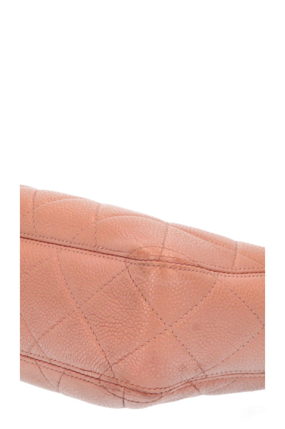 CHANEL CC Logo Bag Leather Rosa