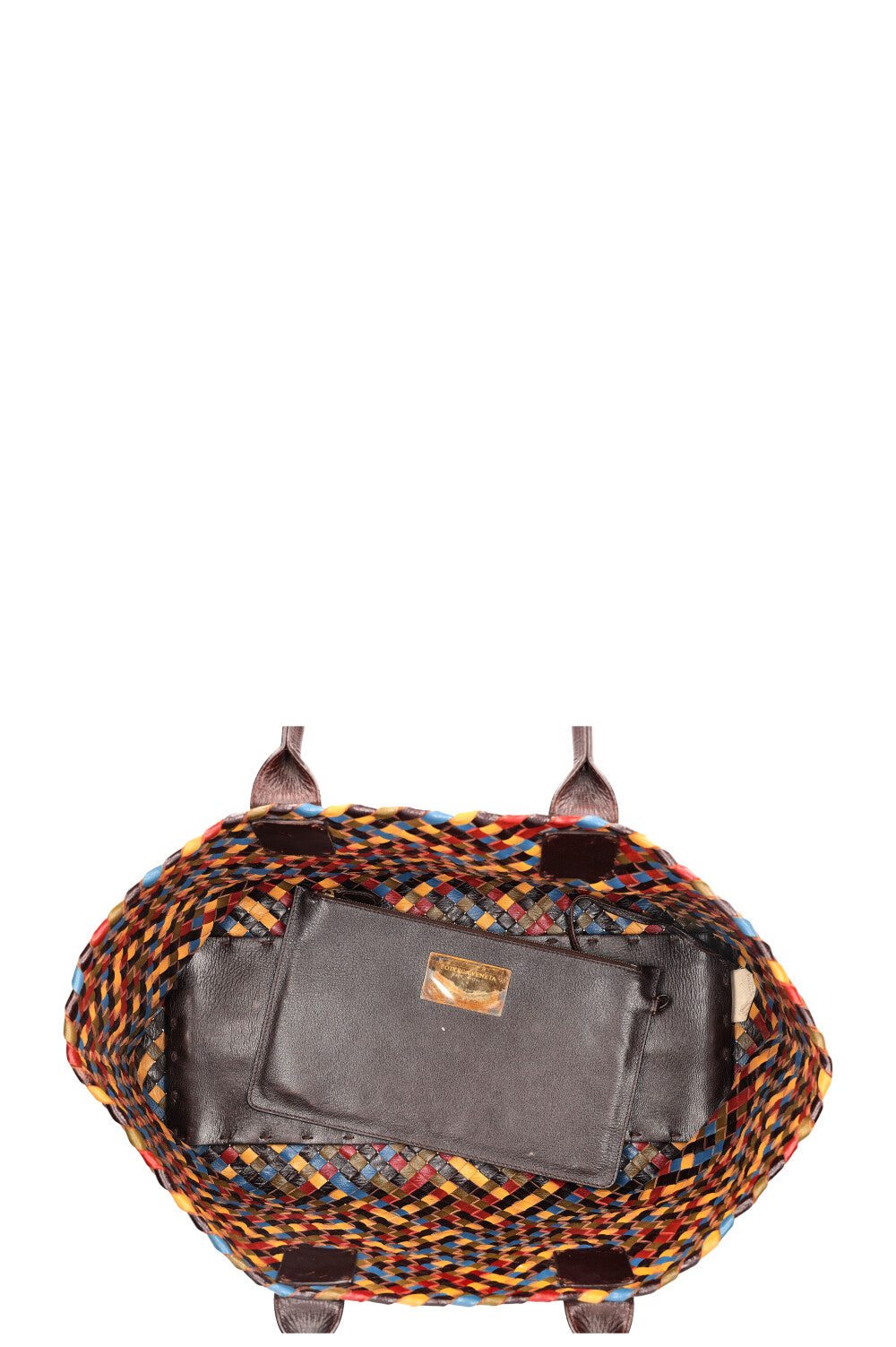 BOTTEGA VENETA Medium Cabat Tote Intrecciato Multicolor