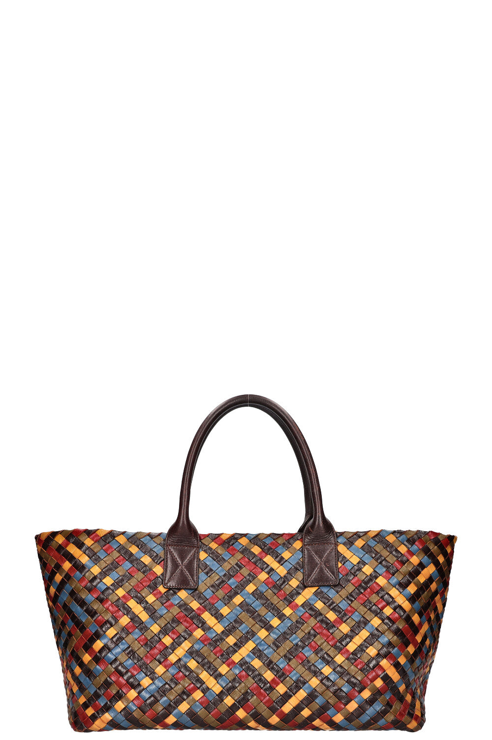 BOTTEGA VENETA Medium Cabat Tote Intrecciato Multicolor