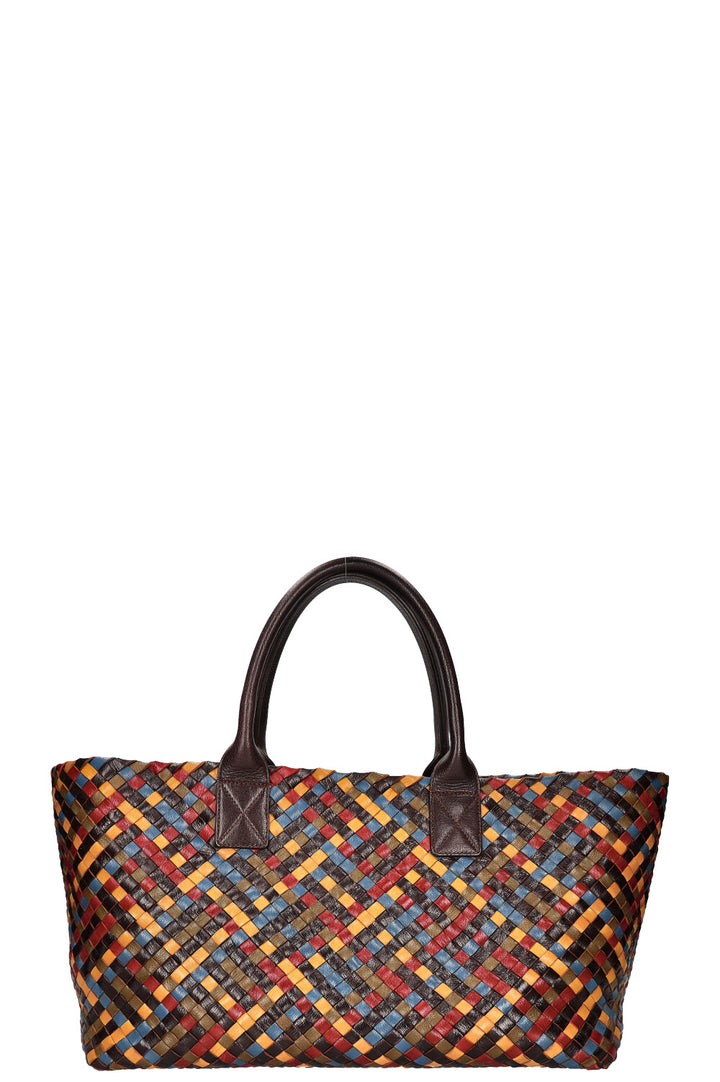 BOTTEGA VENETA Medium Cabat Tote Intrecciato Multicolor