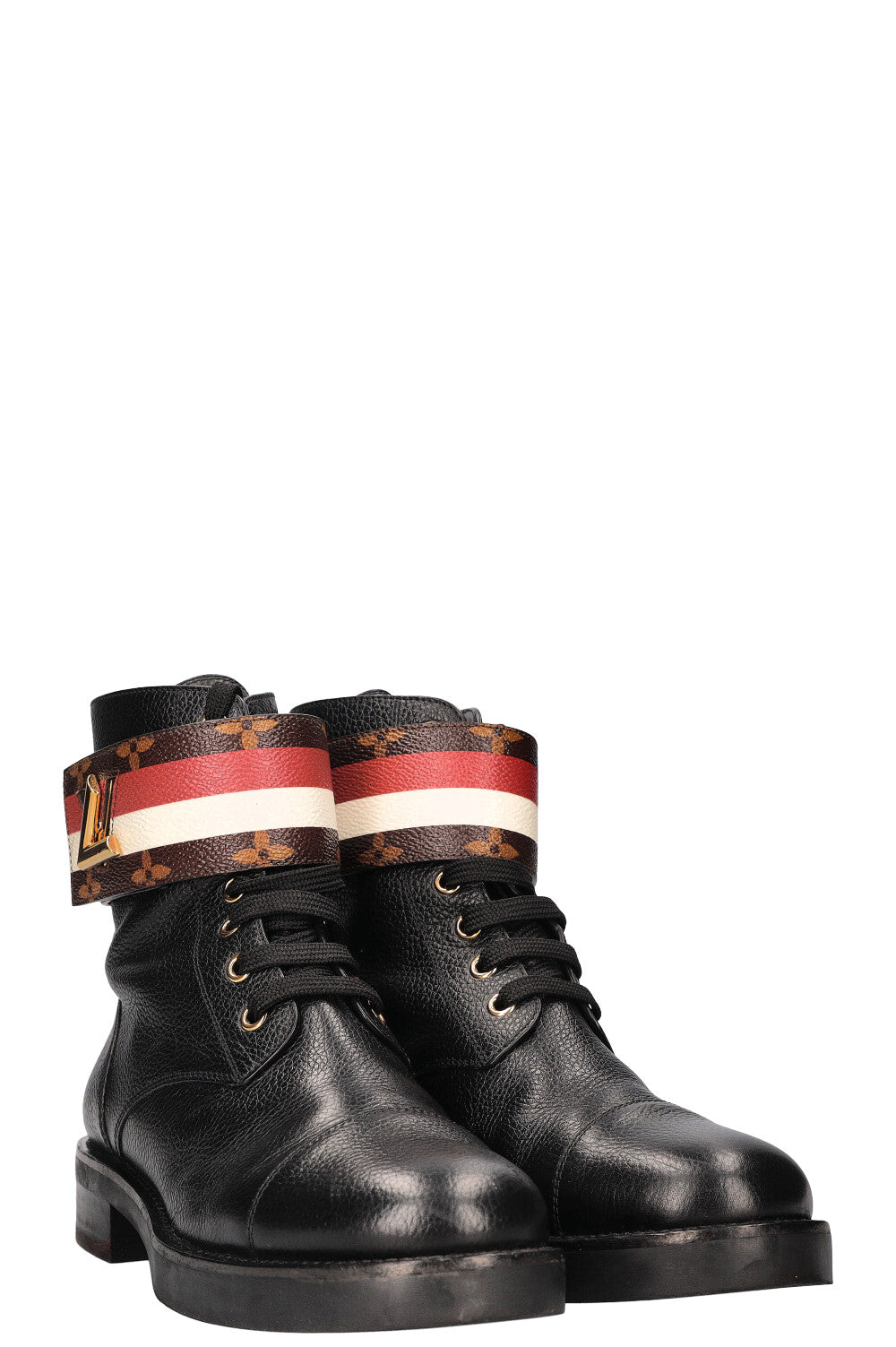 LOUIS VUITTON Wonderland Ranger Boots Black