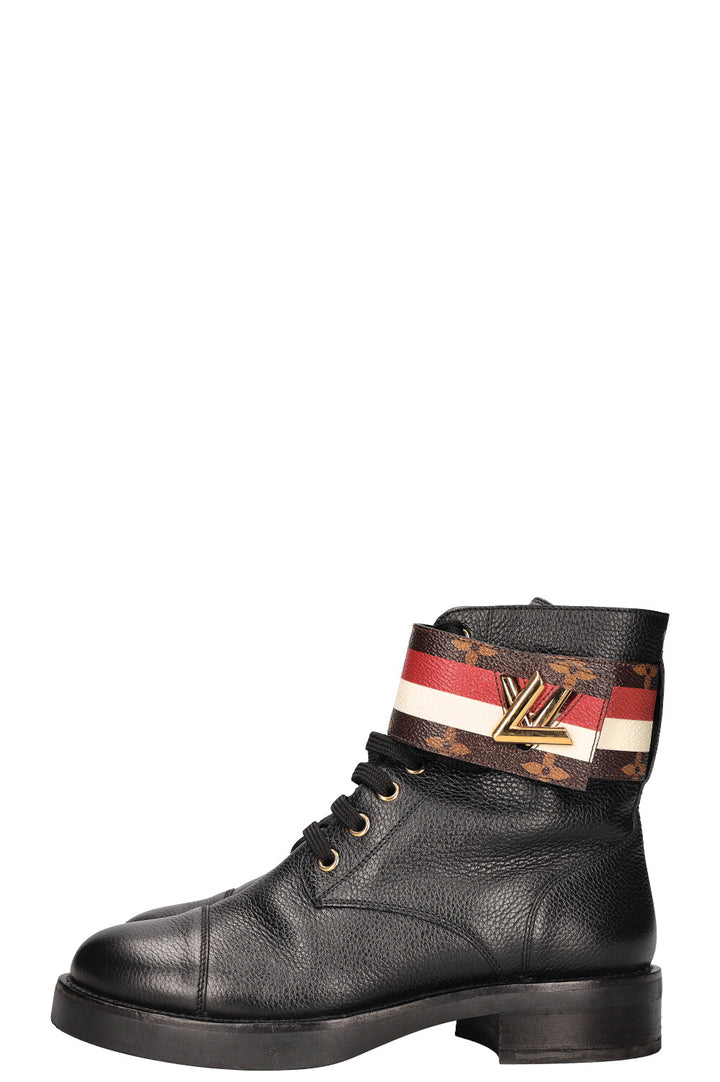 LOUIS VUITTON Wonderland Ranger Boots Black