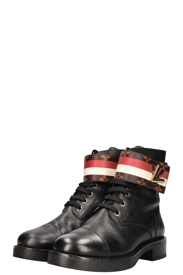 LOUIS VUITTON Wonderland Ranger Boots Black