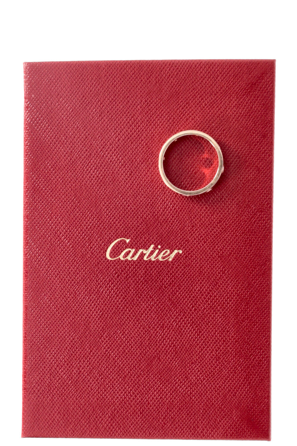 CARTIER Love Ring 8 Diamonds Rosegold