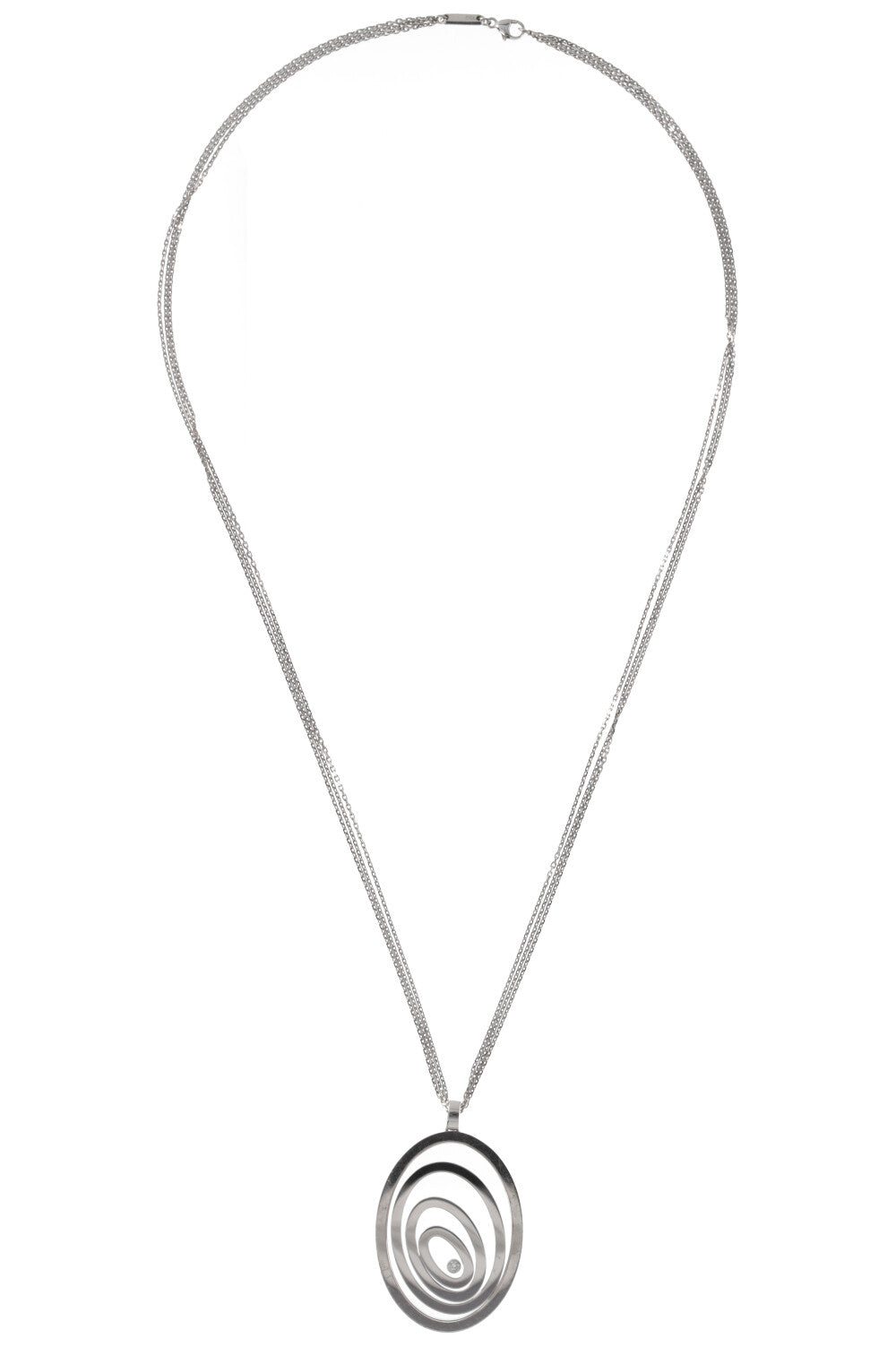 CHOPARD Happy Spirit Necklace White Gold