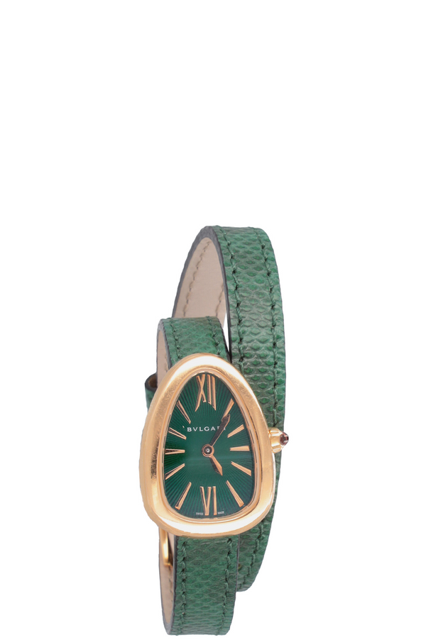 BVLGARI Serpenti 27mm Watch Green Dial