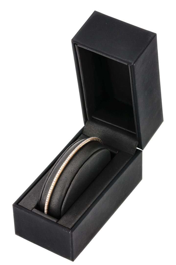 ROBERTO DEMEGLIO Line Extensible 18k Yellow Gold Diamond Bracelet