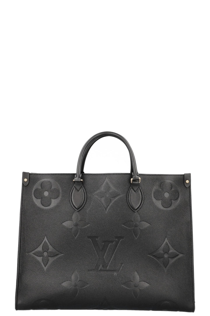 LOUIS VUITTON OnTheGo GM Black Monogram Empreinte