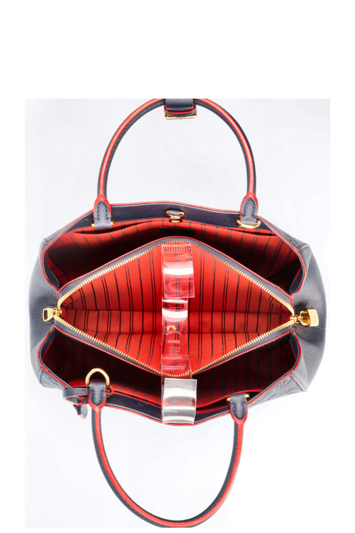 LOUIS VUITTON Montaigne BB Bag Navy 