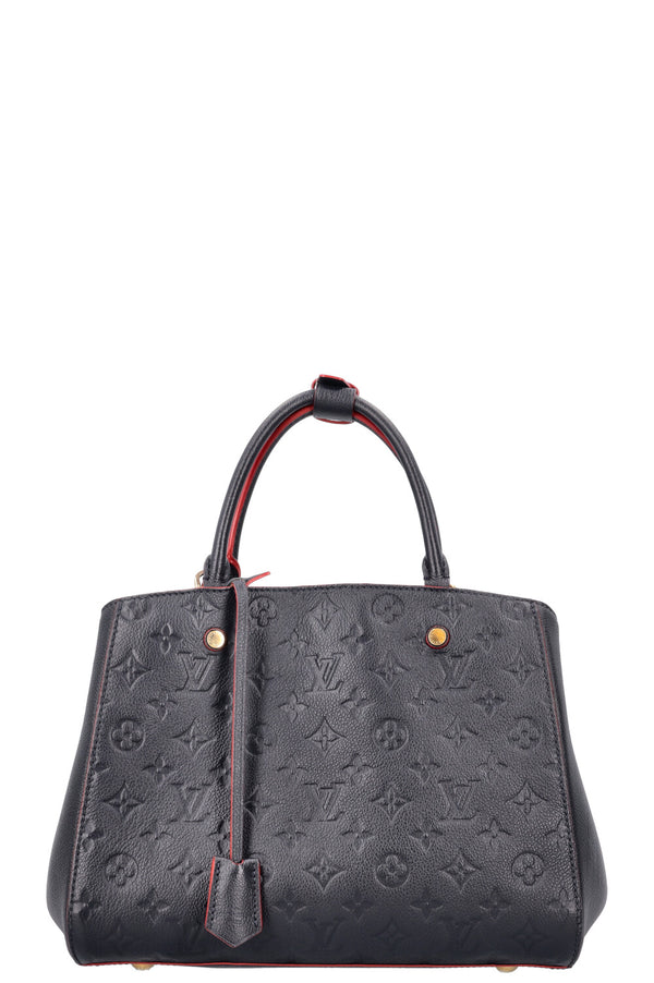 LOUIS VUITTON Montaigne BB Bag Navy