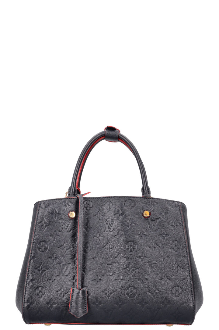 LOUIS VUITTON Montaigne BB Bag Navy