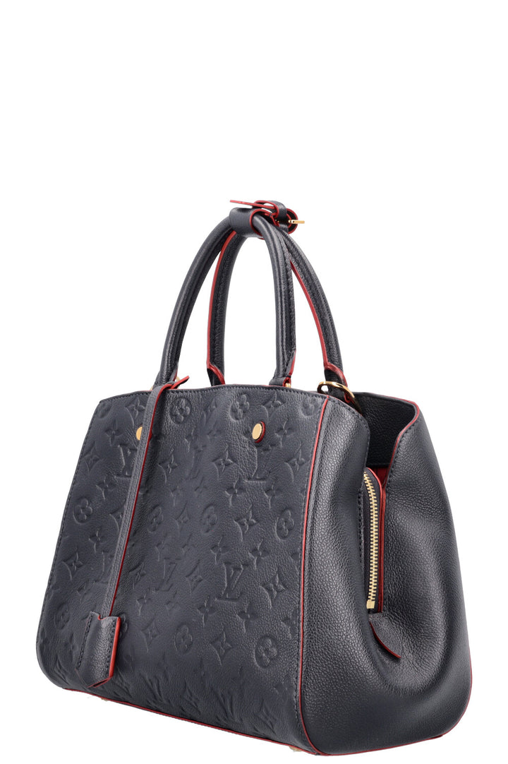 LOUIS VUITTON Montaigne BB Bag Navy 