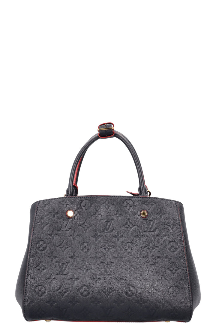 LOUIS VUITTON Montaigne BB Bag Navy 