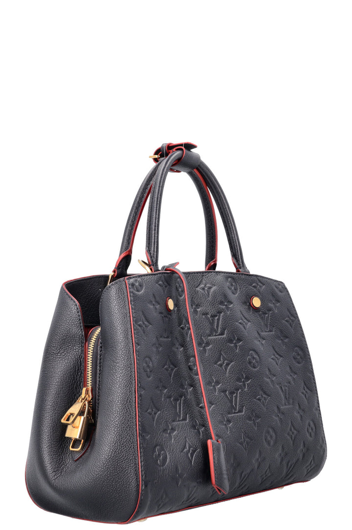 LOUIS VUITTON Montaigne BB Bag Navy 
