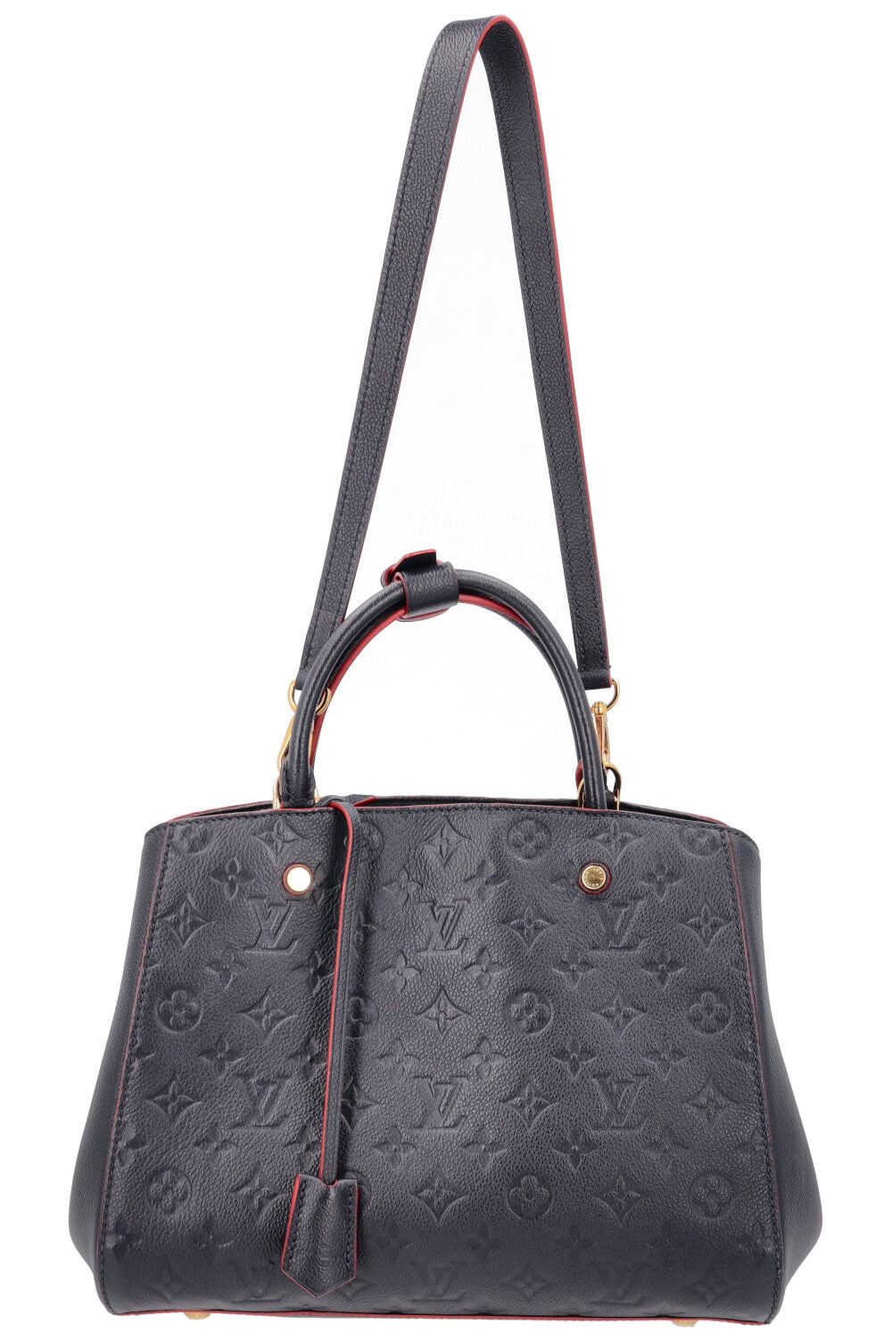 LOUIS VUITTON Montaigne BB Bag Navy 