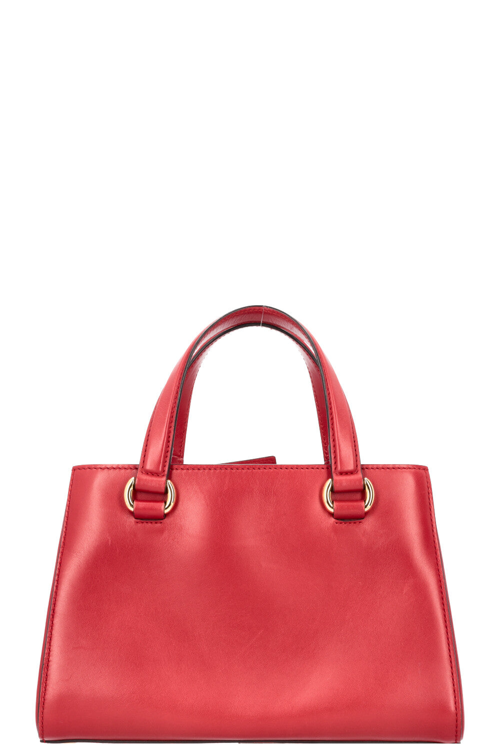 GUCCI Sylvie Chain Tote Bag Red