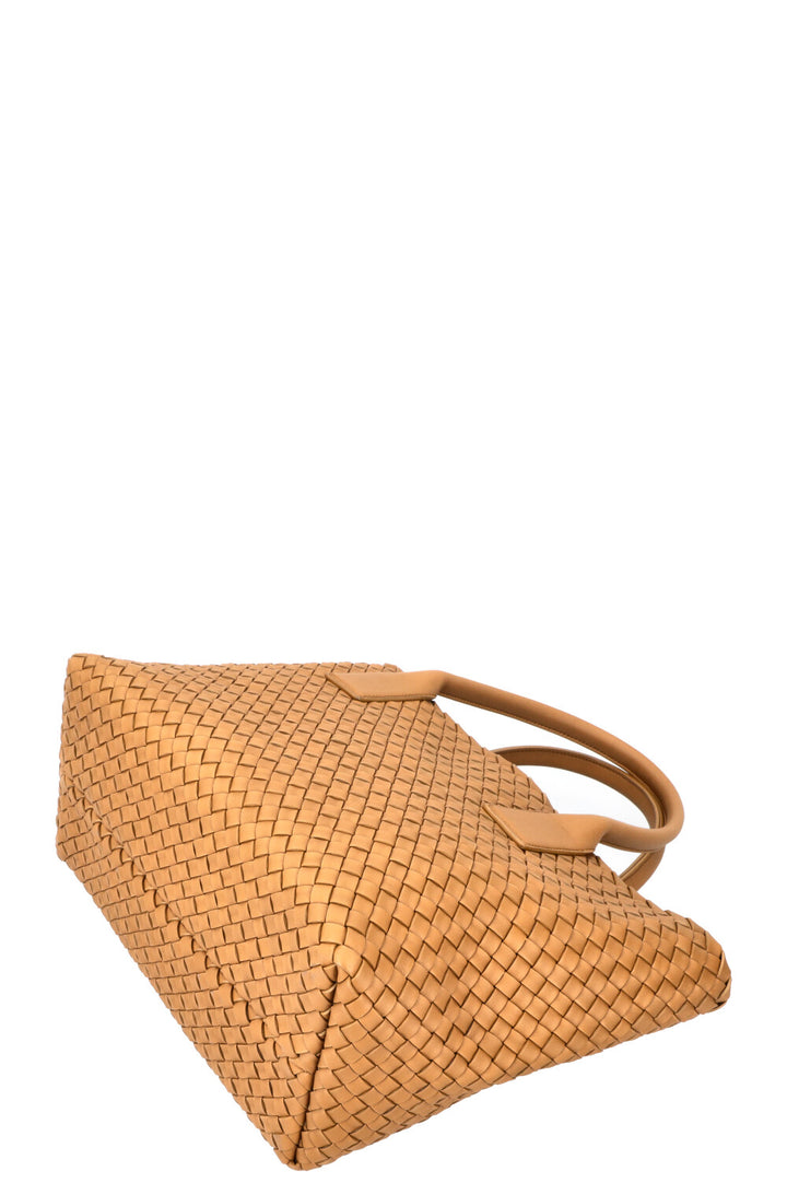 BOTTEGA VENETA Cabat Tote Small Intrecciato Bag Brown