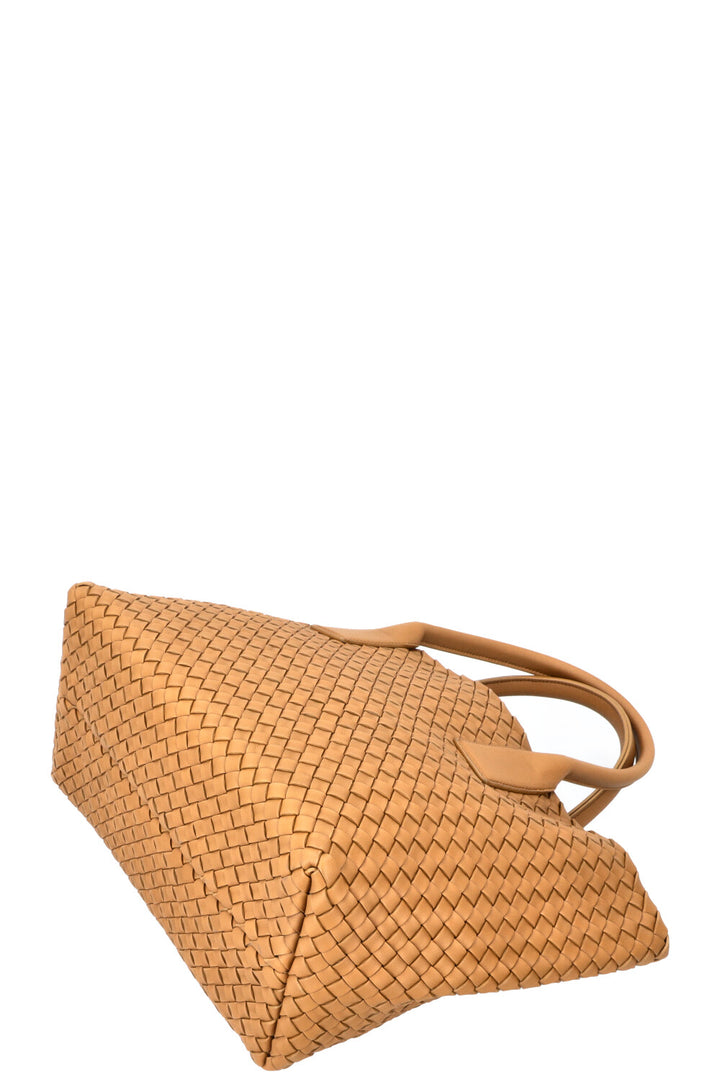 BOTTEGA VENETA Cabat Tote Small Intrecciato Bag Brown