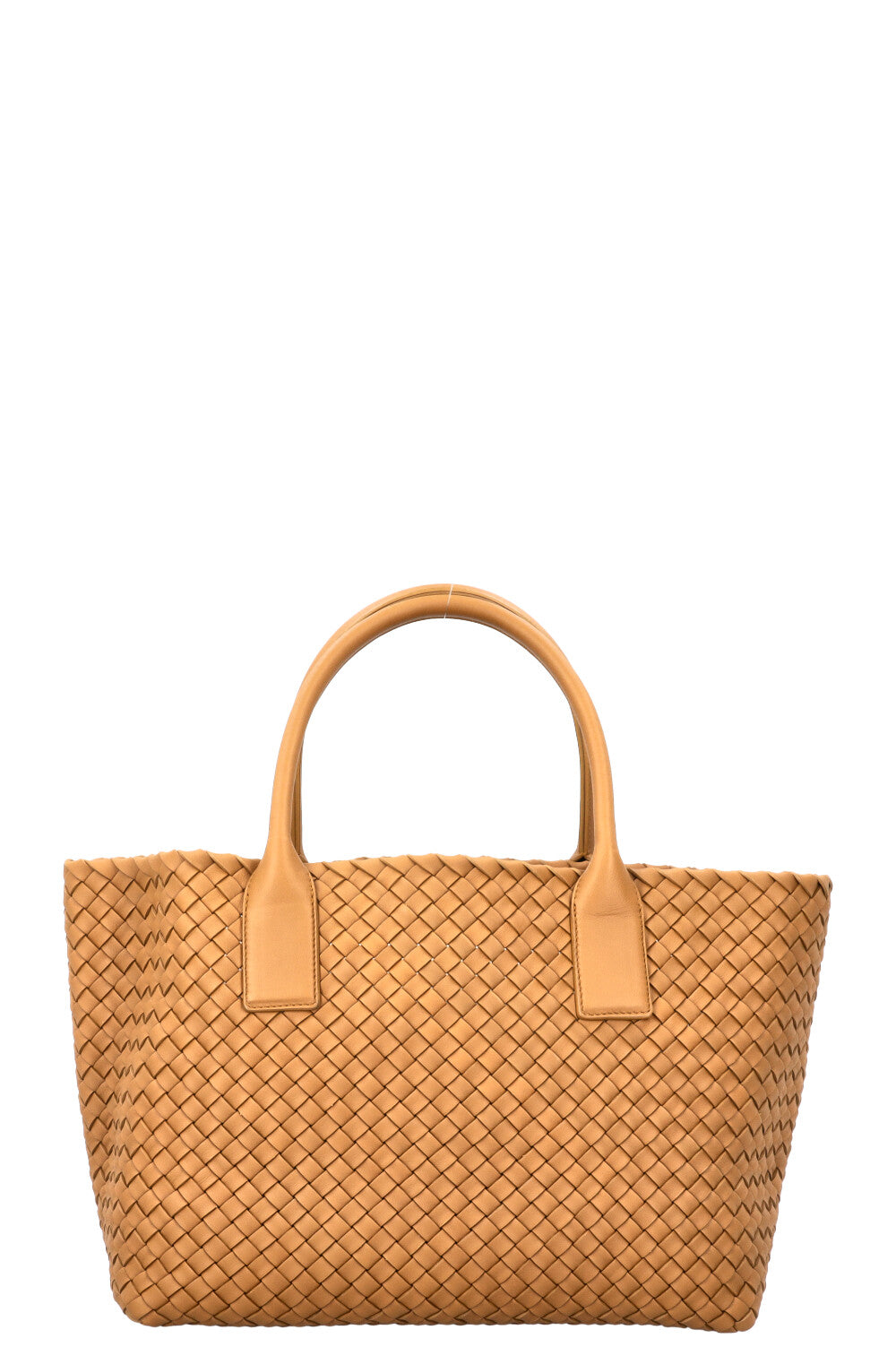 BOTTEGA VENETA Cabat Tote Small Intrecciato Bag Brown