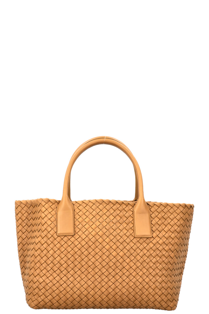 BOTTEGA VENETA Cabat Tote Small Intrecciato Bag Brown