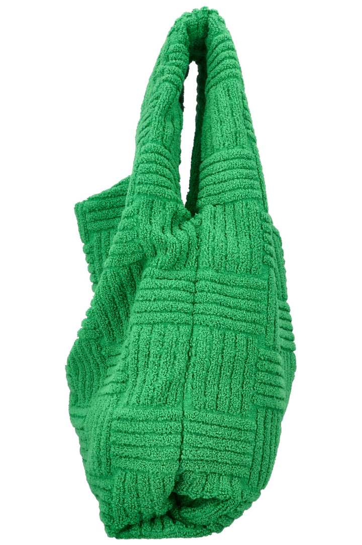 BOTTEGA VENETA Terry Cloth Tote Bag Parakeet