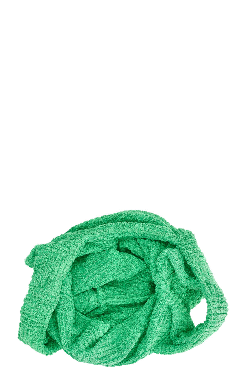 BOTTEGA VENETA Terry Cloth Tote Bag Parakeet