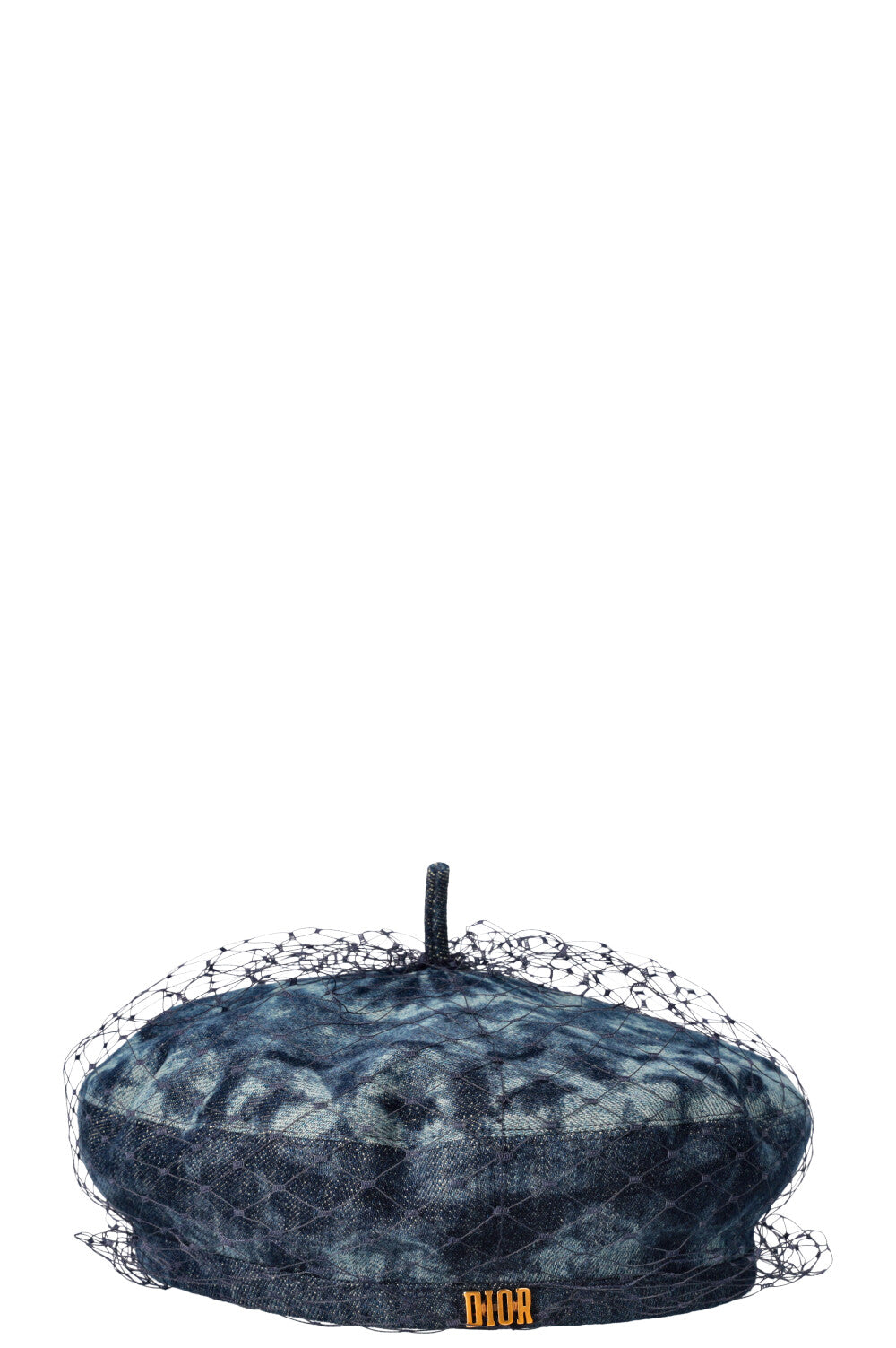 CHRISTIAN DIOR Arty Beret Blue