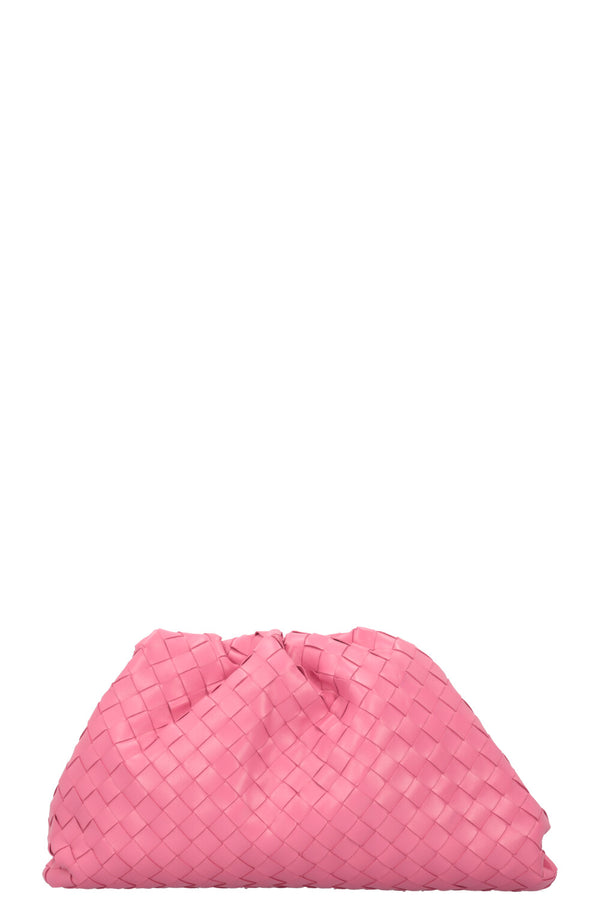 BOTTEGA VENETA The Pouch Intrecciato Pink