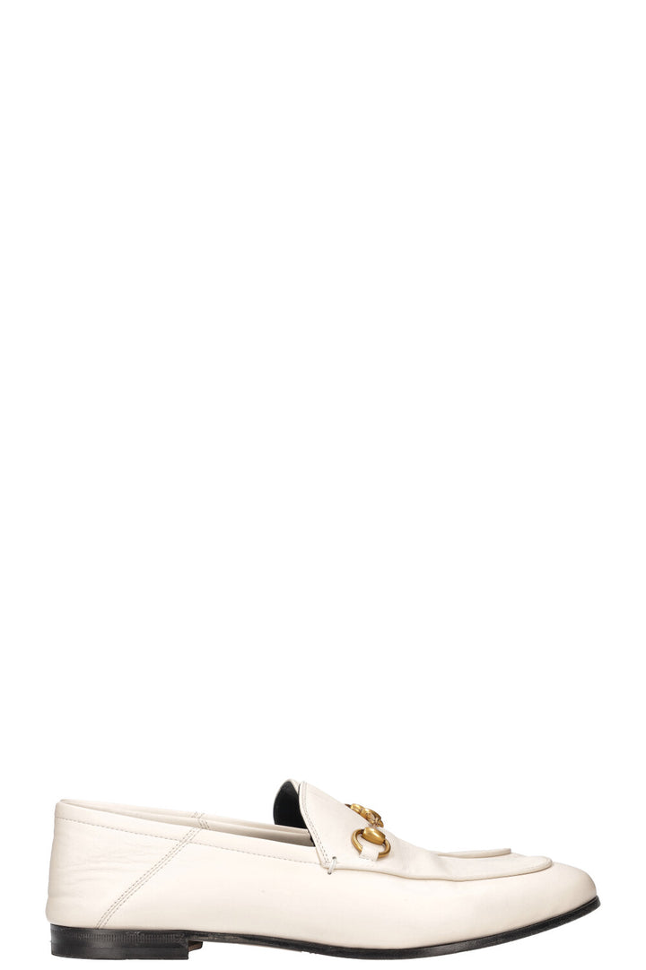 GUCCI Jordaan Flats White