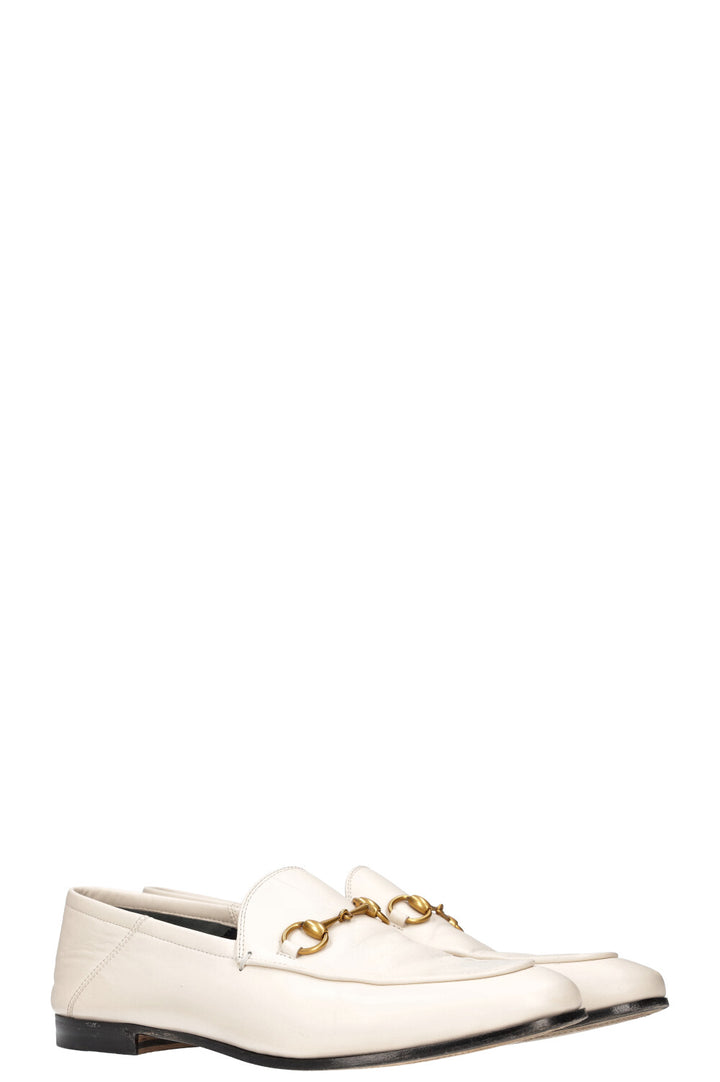 GUCCI Jordaan Flats White