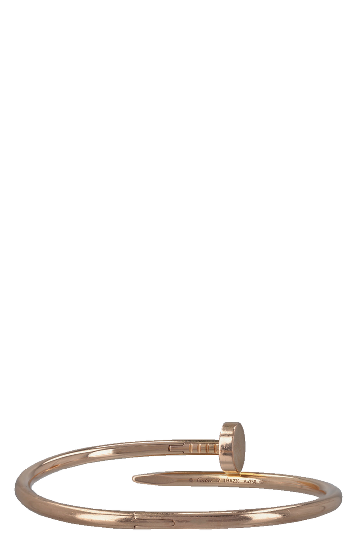CARTIER Classic Just un Clou Bracelet 18k Rose Gold