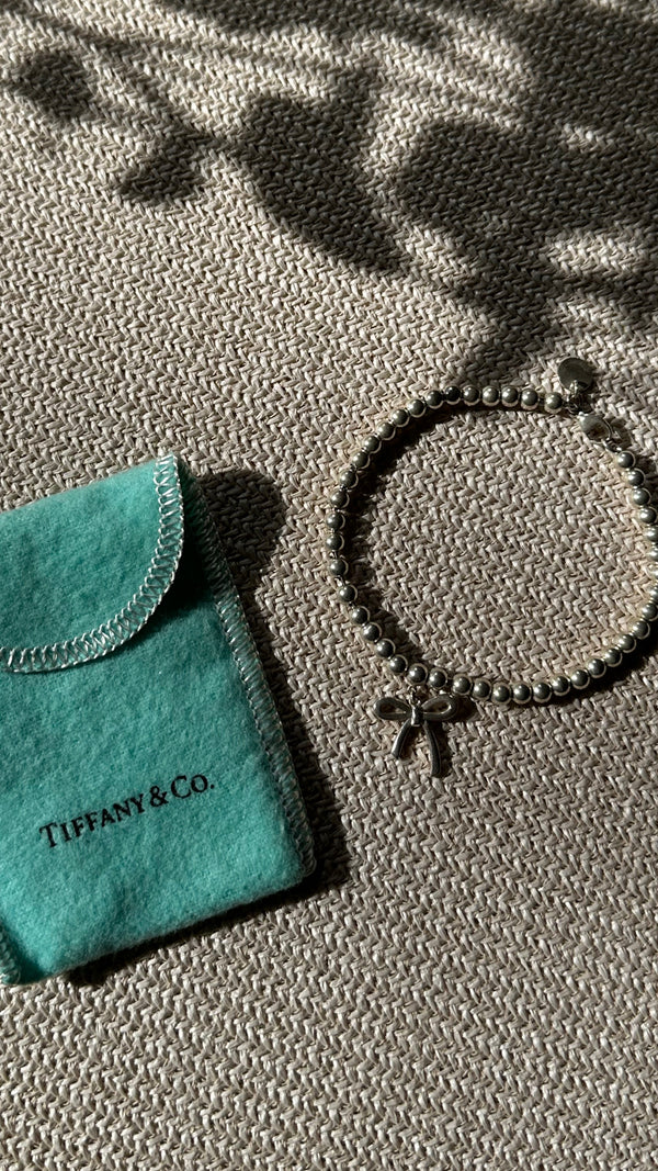 TIFFANY&CO. Bow Bracelet Silver