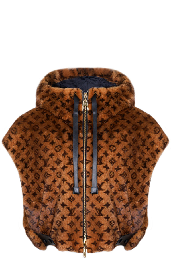LOUIS VUITTON Open Arm Jacket MNG Mink