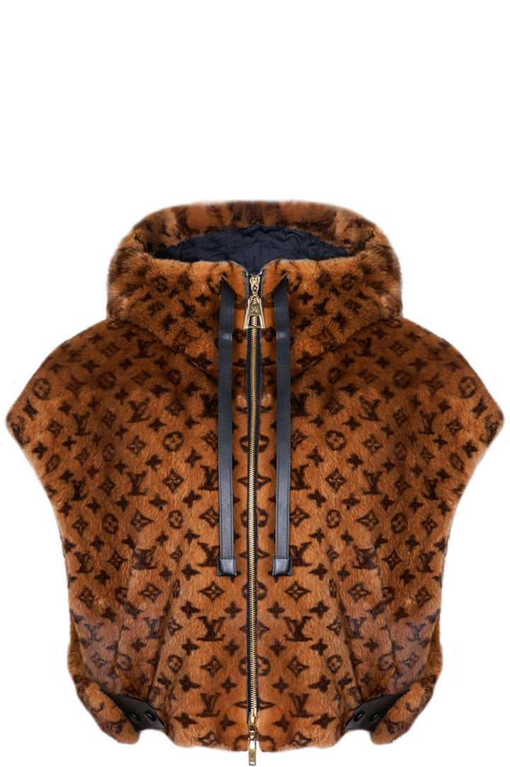 LOUIS VUITTON Open Arm Jacket MNG Mink