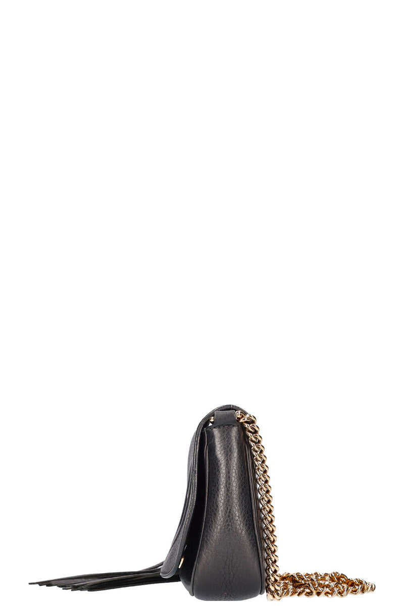 GUCCI Disco Soho Flap Bag Small Black
