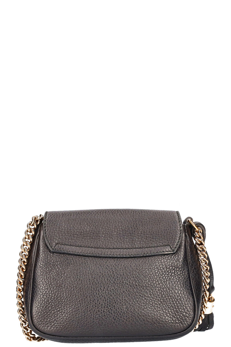 GUCCI Disco Soho Flap Bag Small Black