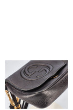 GUCCI Disco Soho Flap Bag Small Black